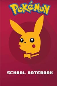 Pokemon School Notebook: New for 2018 - Improved Cover Design - With Over 100 Pages to Jot Down Your Findings, Fanfics and Theories!