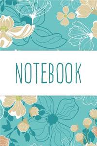 Notebook Pretty Flower Pattern Journal For Women