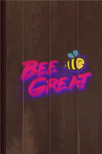 Bee Great Retro Journal Notebook