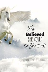 She Believed She Could So She Did