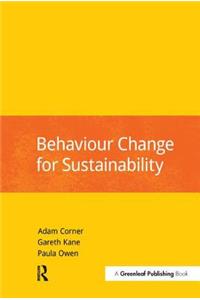 Behaviour Change for Sustainability