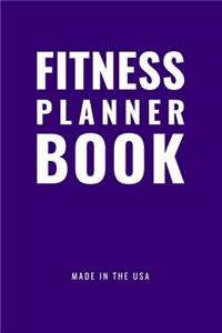 Fitness Planner Book - Sunday Start (Purple)
