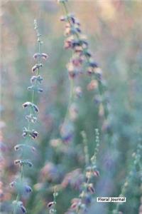 Floral Journal - Lavender Hope - (Unruled)