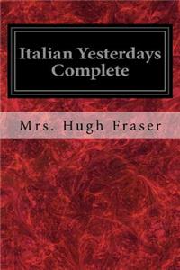 Italian Yesterdays Complete