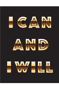 I Can and I Will