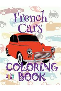 ✌ French Cars ✎ Adult Coloring Book Car ✎ Colouring Books Adults ✍ (Coloring Book Expert) Colouring Book