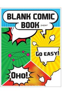 Blank Comic Book Paper