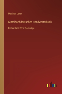 Mittelhochdeutsches Handwörterbuch