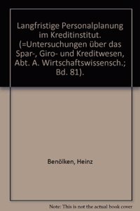 Langfristige Personalplanung Im Kreditinstitut