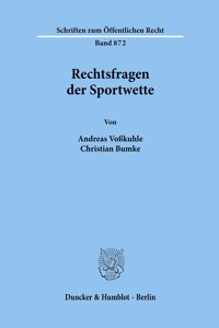 Rechtsfragen Der Sportwette