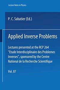 Applied Inverse Problems