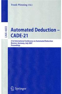 Automated Deduction - CADE-21