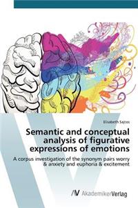 Semantic and conceptual analysis of figurative expressions of emotions