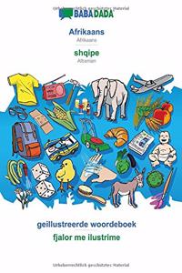 Afrikaans - shqipe, geillustreerde woordeboek