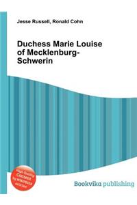 Duchess Marie Louise of Mecklenburg-Schwerin