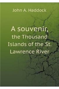 A Souvenir, the Thousand Islands of the St. Lawrence River