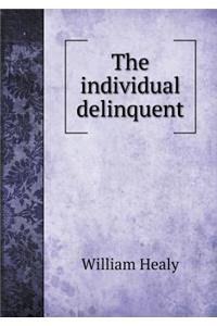 The Individual Delinquent