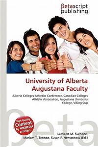 University of Alberta Augustana Faculty