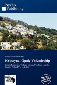 Kruszyna, Opole Voivodeship