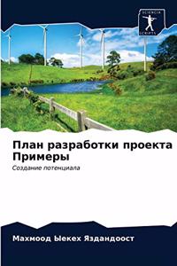 План разработки проекта Примеры