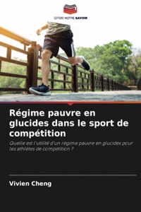 Régime pauvre en glucides dans le sport de compétition