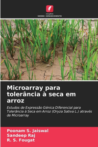 Microarray para tolerância à seca em arroz