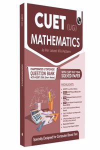 PW CUET (UG) Mathematics Chapterwise & Topicwise Question Bank (2023- 2024) with Complete NCERT Crux, CUET PYQs (2022-2023) Past Year Questions and Mock Test