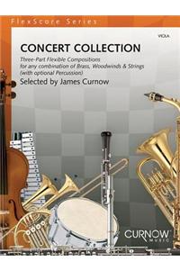 Concert Collection, Viola: Three-Part Flexible Compositions for Any Combination of Brass, Woodwinds & Strings (with Optional Percussion)