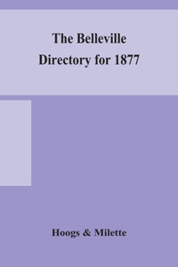 Belleville directory for 1877