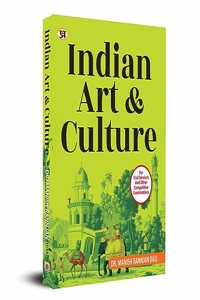 Indian Art & Culture Book in English - Dr. Manish Rannjan (IAS)