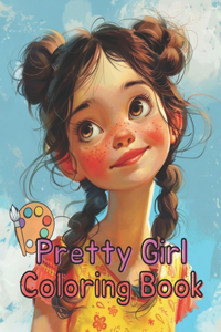 Pretty Girl Coloring Book