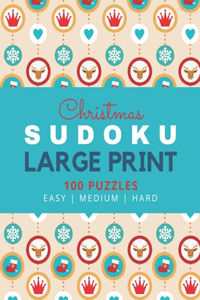 Christmas Sudoku Large Print