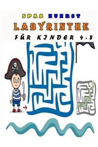 Spaß zuerst Labyrinthe für Kinder 4-8