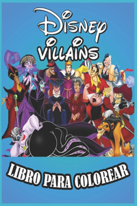 Disney Villains Libro Para Colorear