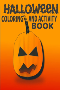 Halloween Coloring and Activity Book