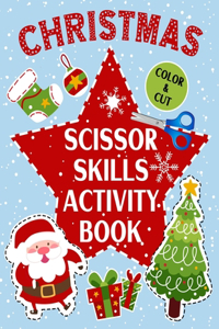 Christmas Scissor Skills Activity Book