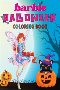 Barbie Halloween Coloring Book