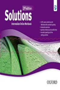 Solutions: Intermediate: Online Workbook - Card with Access Code