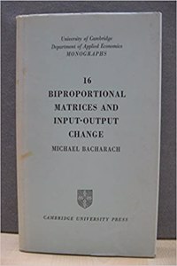 Biproportional Matrices and Input-Output Change