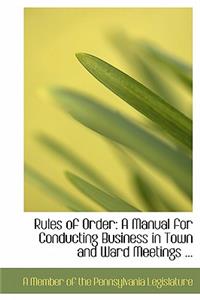 Rules of Order