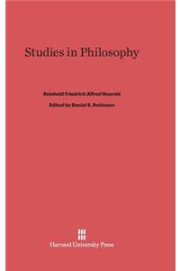 Studies in Philosophy