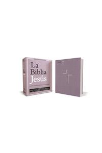 Biblia Jesús Nvi, Tapa Dura, Tela Lavanda