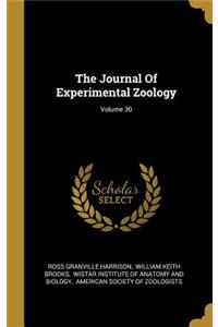 The Journal of Experimental Zoology; Volume 30