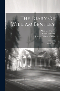 The Diary Of William Bentley