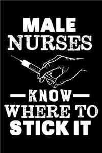 Male Nurses Know where to stick it