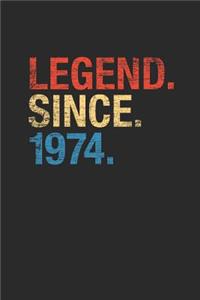 Legend Since 1974
