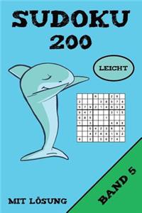Sudoku 200 Leicht Mit Lösung Band 5
