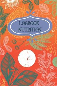 Logbook Nutrition: food tracker journal weight loss journal and planner meal tracker journal