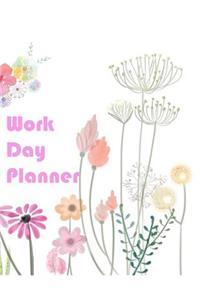 Work Day Planner