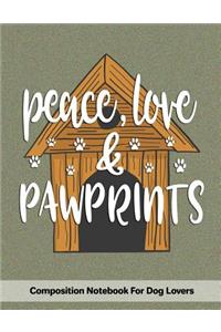 Peace, Love & Pawprints